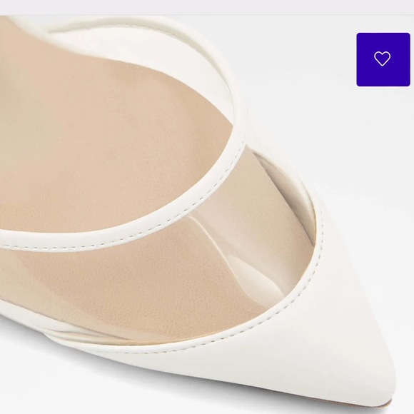 Aldo Women's Heels Fereira (White) - Picture 8 of 10